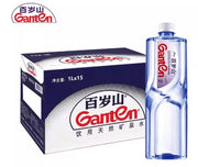 百岁山-Ganten-饮用天然矿泉水-1L-570ml-整箱装展示