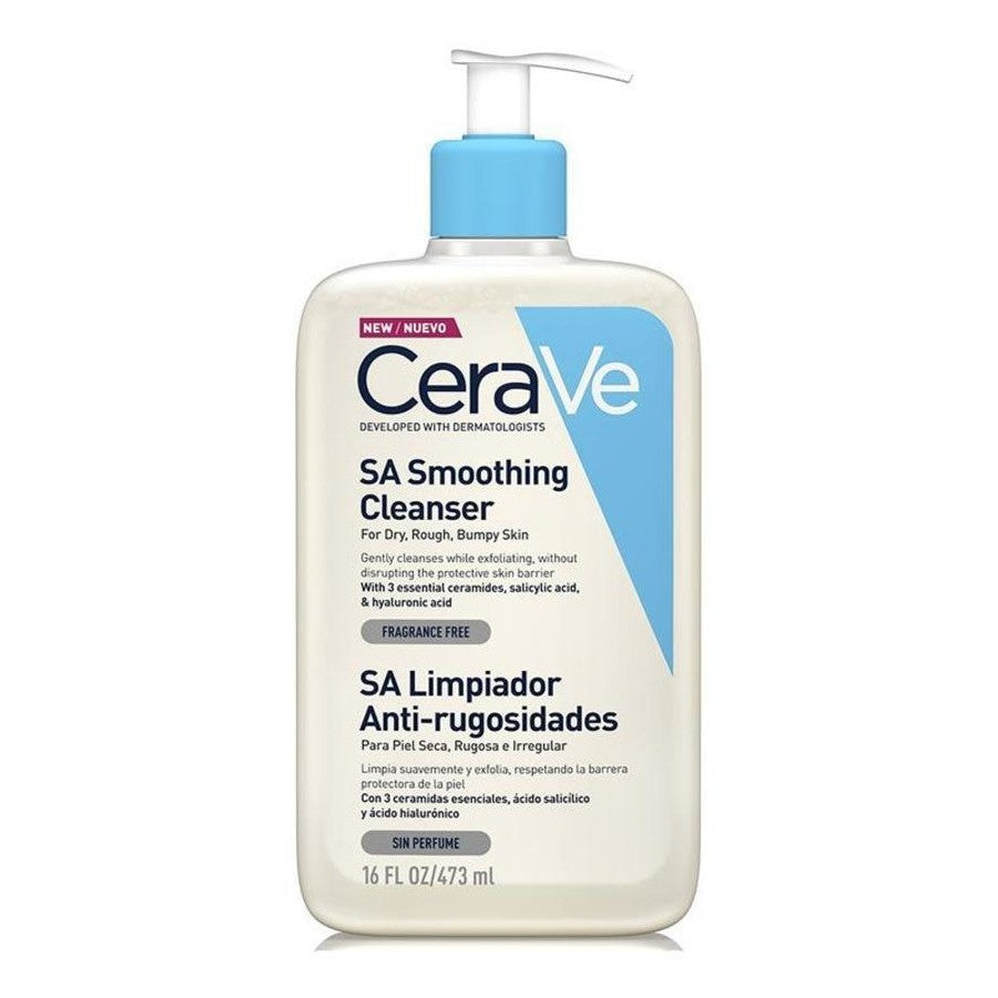 CeraVe 适乐肤水杨酸洁面乳 236ml 正面瓶身图，白色泵头设计