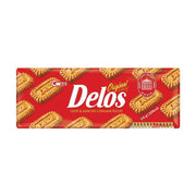 韩国青佑CW Delos系列原味肉桂焦糖风味饼干红色包装正面图