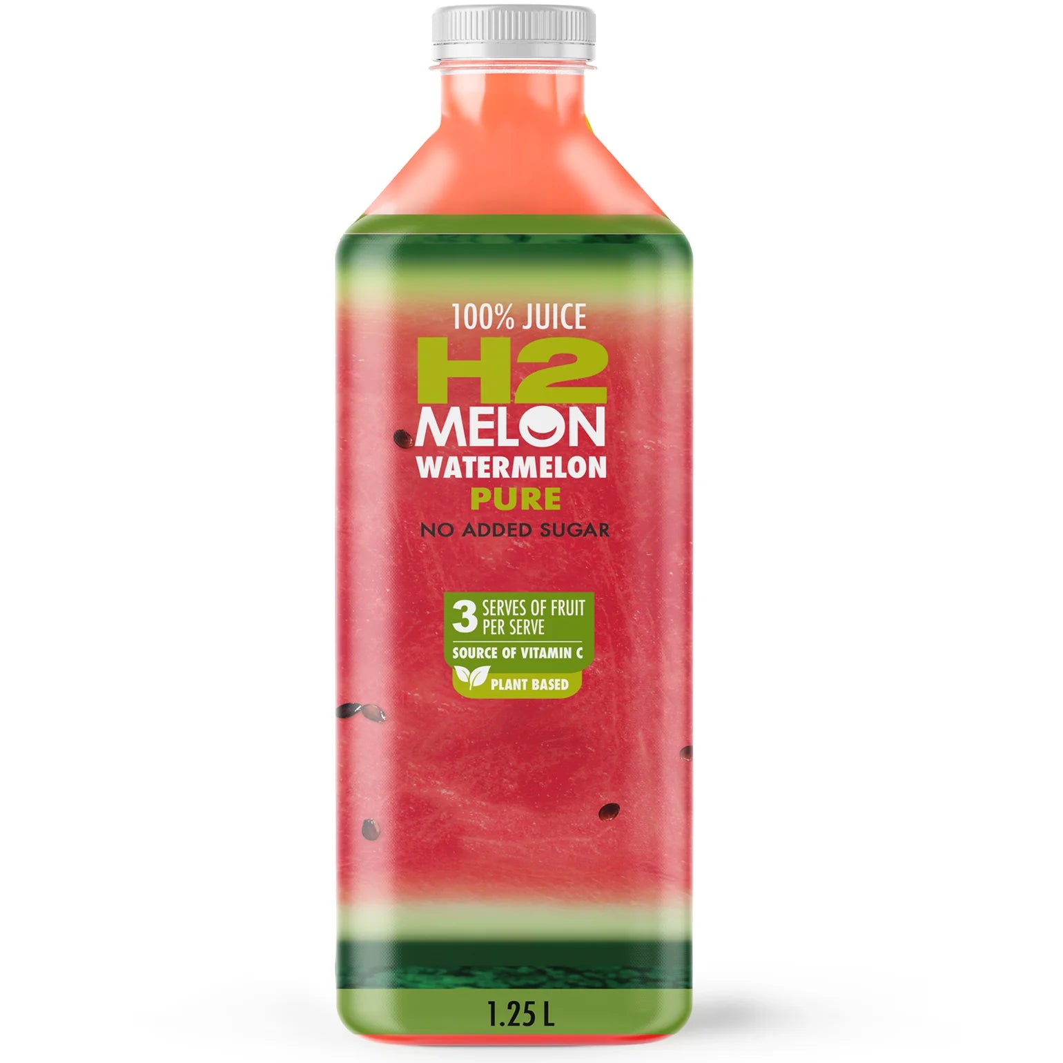 澳洲 H2 100% 纯鲜榨西瓜汁 Watermelon Juice 澳洲原装进口 非冲泡纯果汁 无添加糖 补水清爽 健身运动后健康饮品