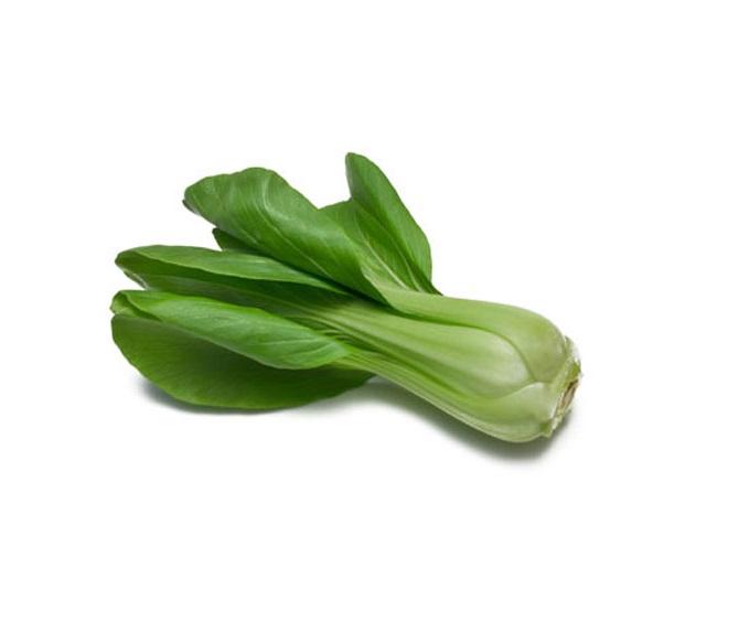 新鲜翠绿的上海白菜标准装，叶片紧实菜帮厚实，适合清炒或火锅的绿叶蔬菜。