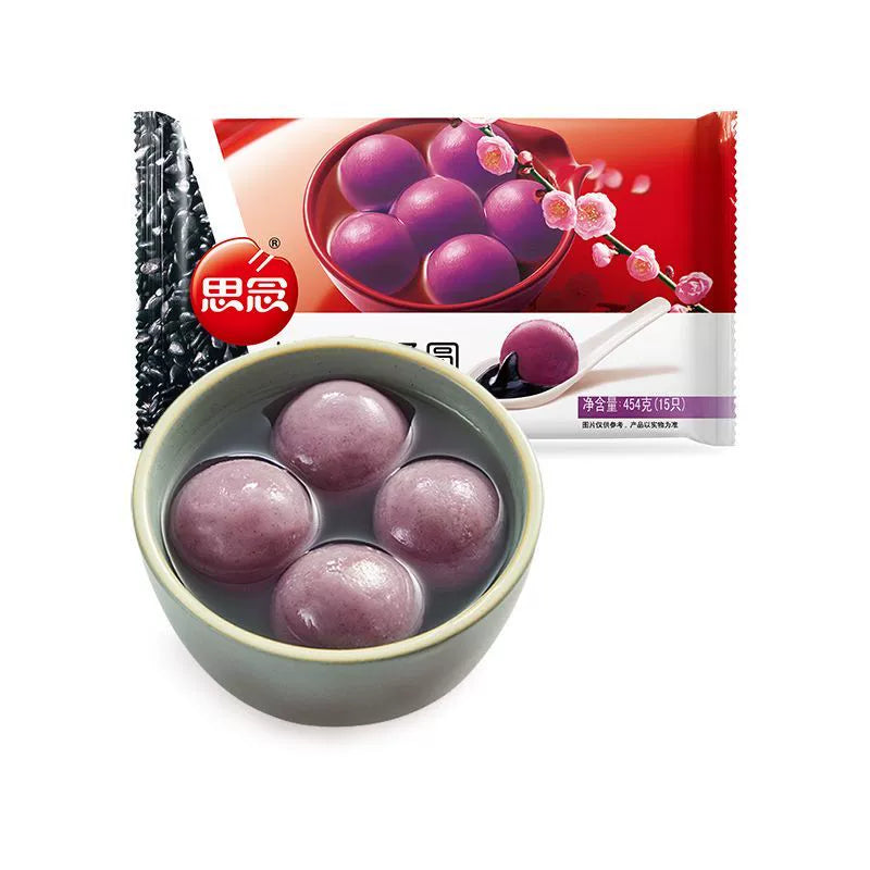 思念黑糯黑芝麻汤圆产品包装图